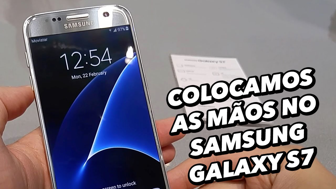 Colocamos as mãos no smartphone Samsung Galaxy S7 [Hands On] - MWC 2016