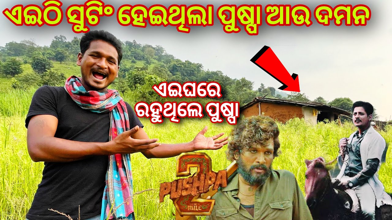 ପୁଷ୍ପା କୁ ଖୋଜୁ ଖୋଜୁ ପହଂଚିଗଲି ଆନ୍ଧ୍ର || PUSHPA 2 SHOOTING  LOCATION MALKAN￼ #mutraveller