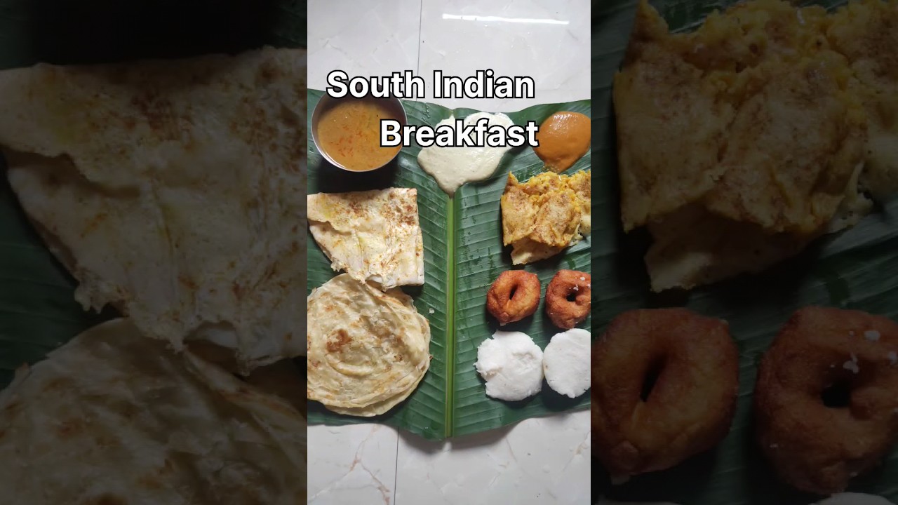 Sunday special South😋 Indian breakfast || #youtubeshorts #southindian  #shorts #desitadkawithsaba