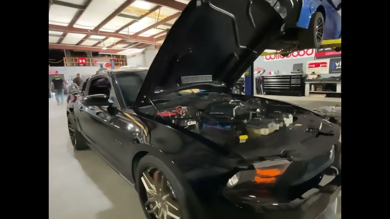 Unleashing the beast: Our 2011 Mustang GT just got a power boost with a VMP Stage-3 Blower upgrade!