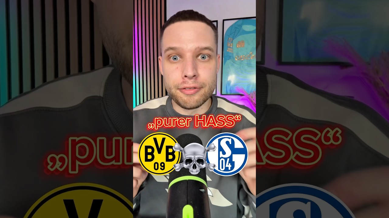 DERBY & HASS!! ☠️🔥 #schalke04 #bvb #borussiadortmund #fussball #revierderby #derby