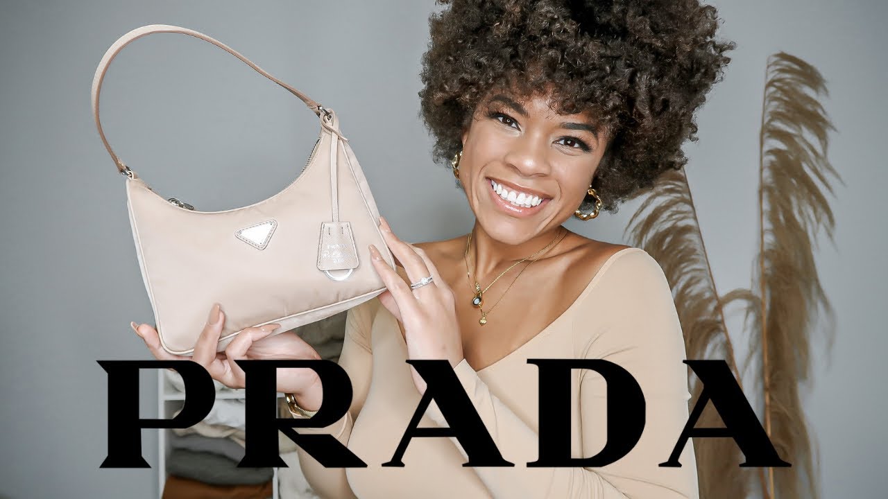 PRADA RE-EDITION 2005 NYLON AND SAFFIANO LEATHER LUXURY MINI BAG UPDATE