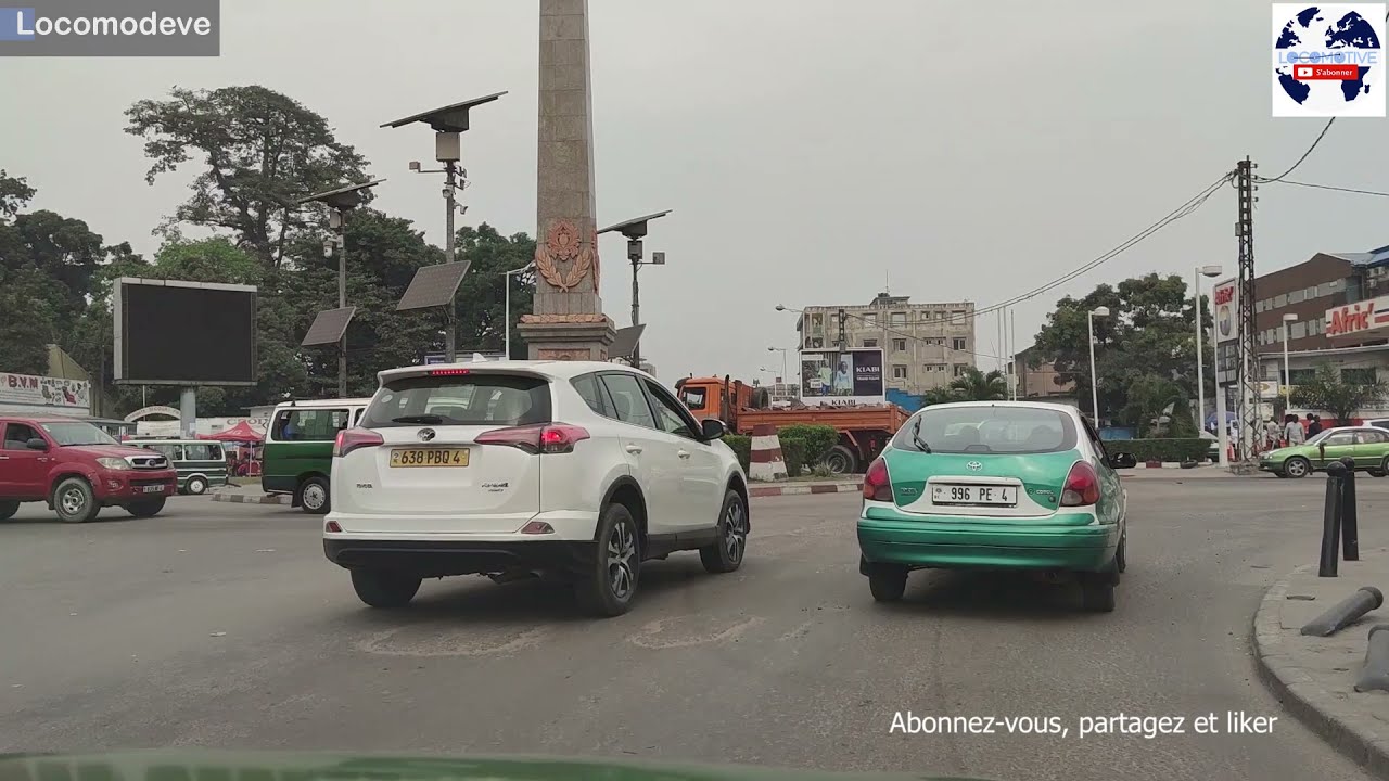 Plateau des 15 ans - Avenue Loutassi - Rond Point Moungali