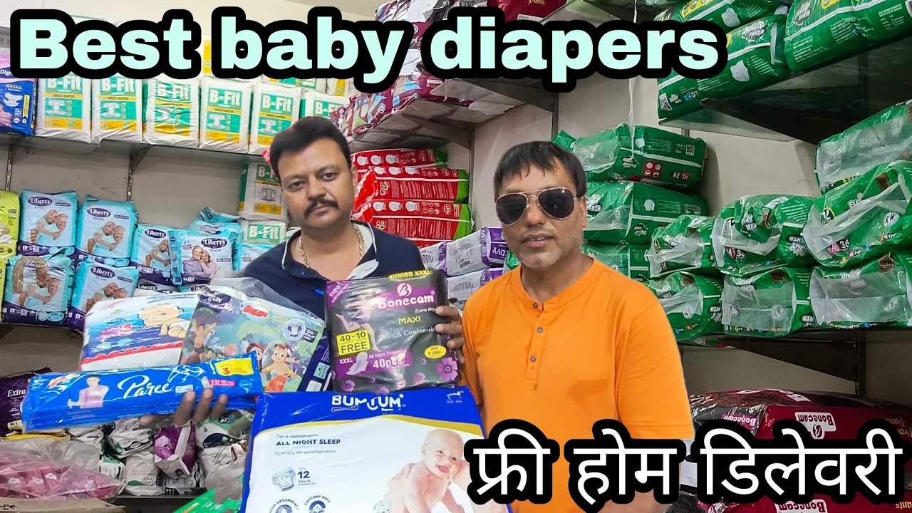 Baby Diapers & Sanitary Pads Manufacturers Wholesale Market In Delhi Uttam Nagar | Saksham Bhai
