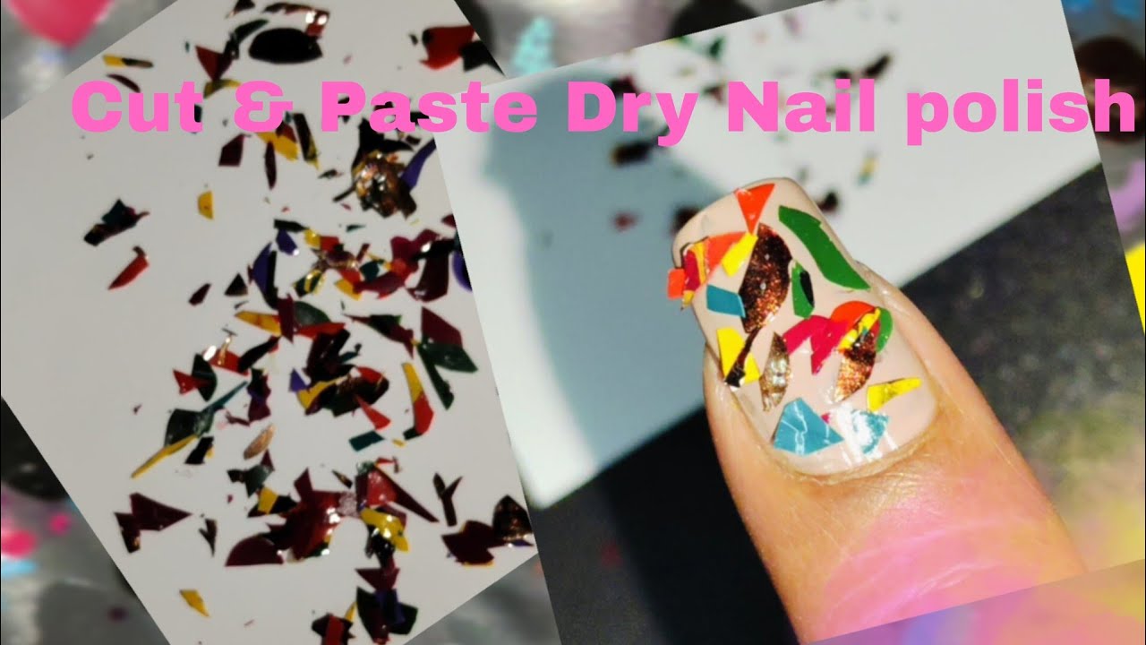 how to do dry marble nails? 😱/dry marble nail polish design/nail art compilation