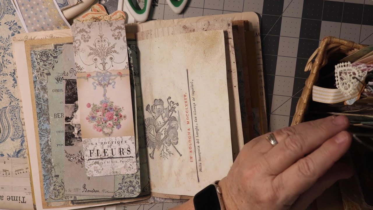 Let's Get Crafty | Working in the Embossed Journal
