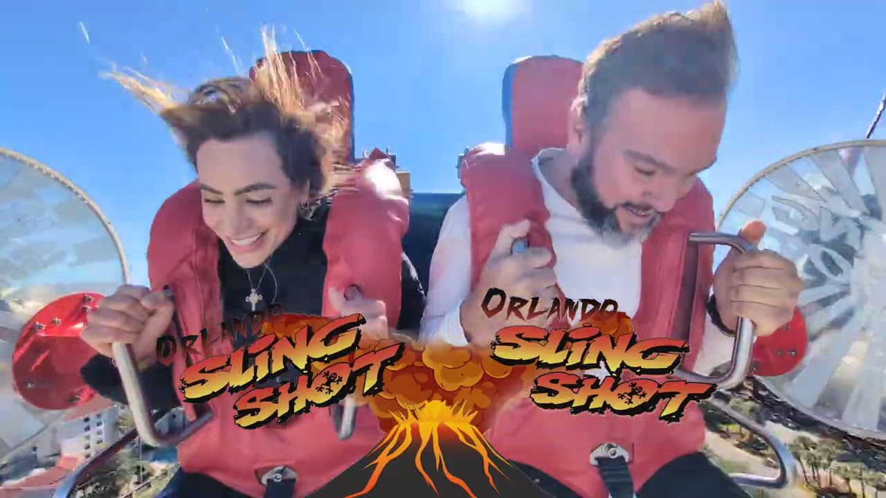 Orlando Slingshot Ride POV | One of the Craziest Rides in Florida FULL RIDE VIDEO 😱 
