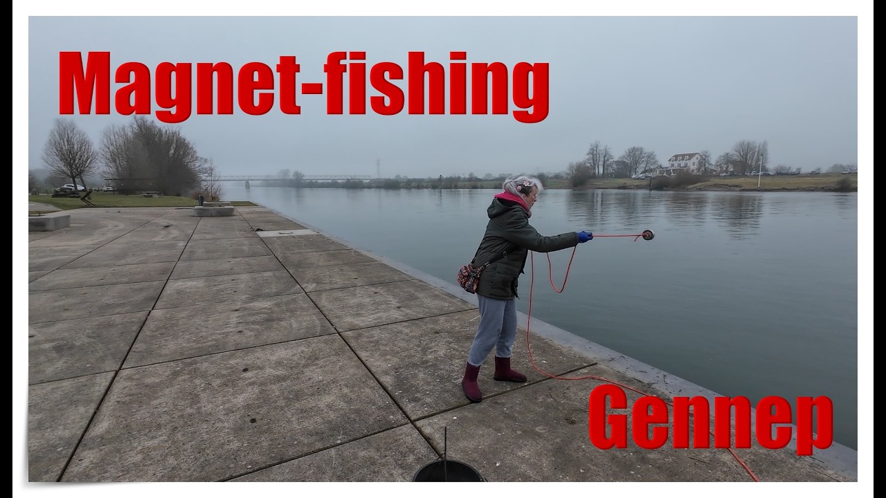 Magnet Fishing in Gennep bij de Niers en de Maas