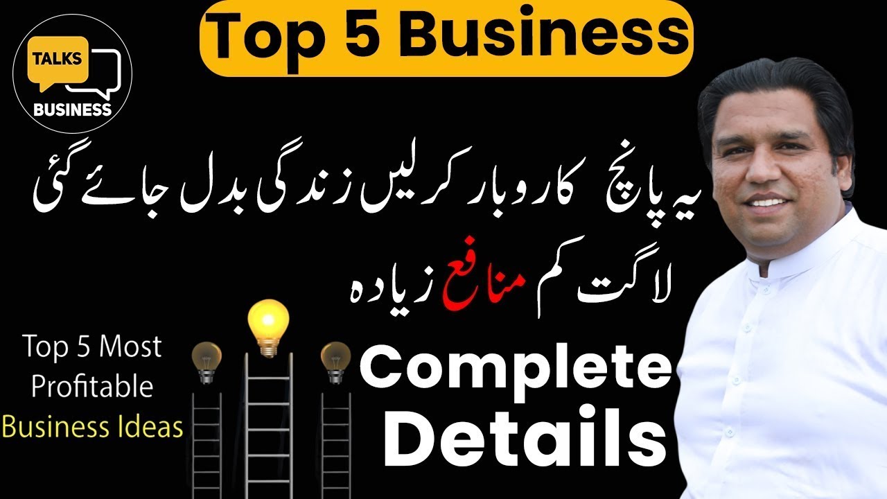 Top 5 Business Ideas in Pakistan In 2026 | Start with Minimal Investment and Maximize Profits!!!