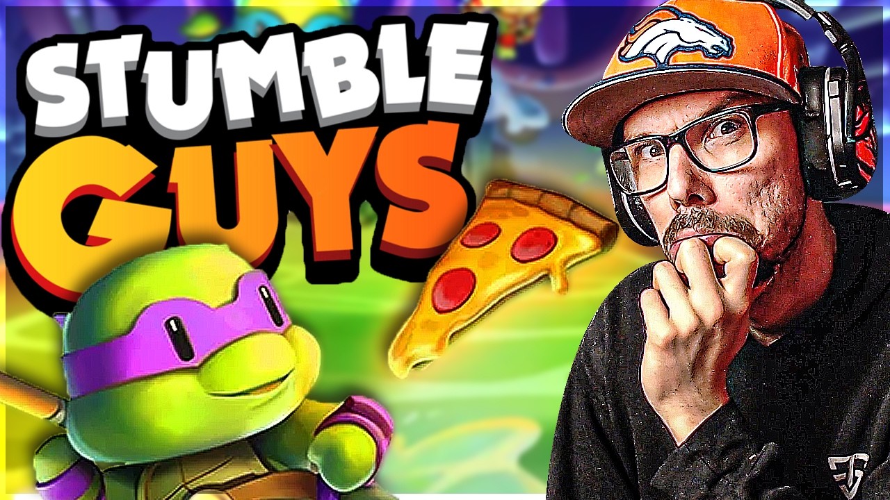 ON PEUT FAIRE DU PARACHUTE AVEC DE LA PIZZA SUR STUMBLE GUYS™ !?