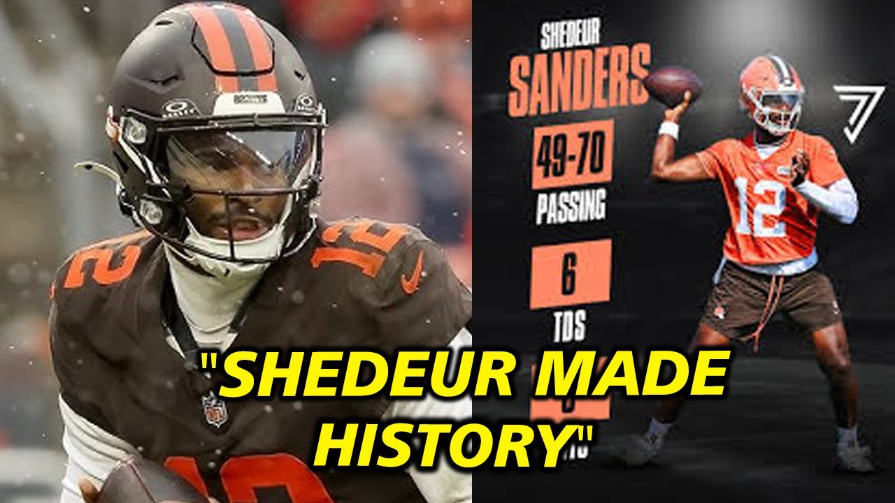 Shedeur Sanders Made History By Doing Something That No Other Rookie Quarterback Has Ever Done!