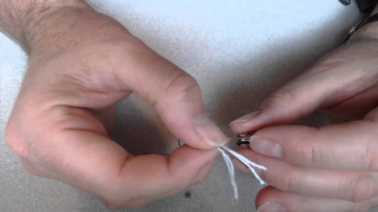 Rebuilding Vivi Nova atomizer with cotton wick