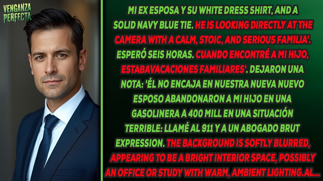 Mi ex ABANDONÓ a nuestro Hijo en una gasolinera A 400 MILLAS DE DISTANCIA con una nota: ＂no ...＂