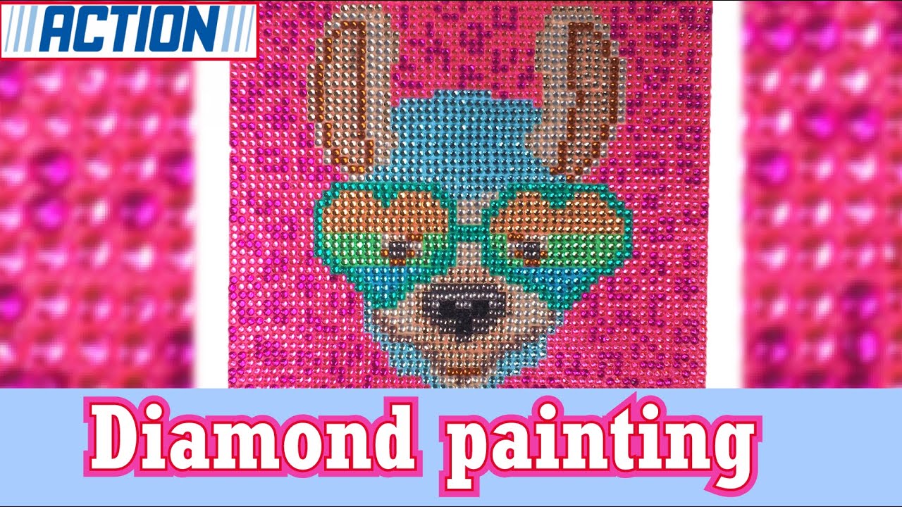 Alpaca diamond painting (goedkoop) bij ACTION