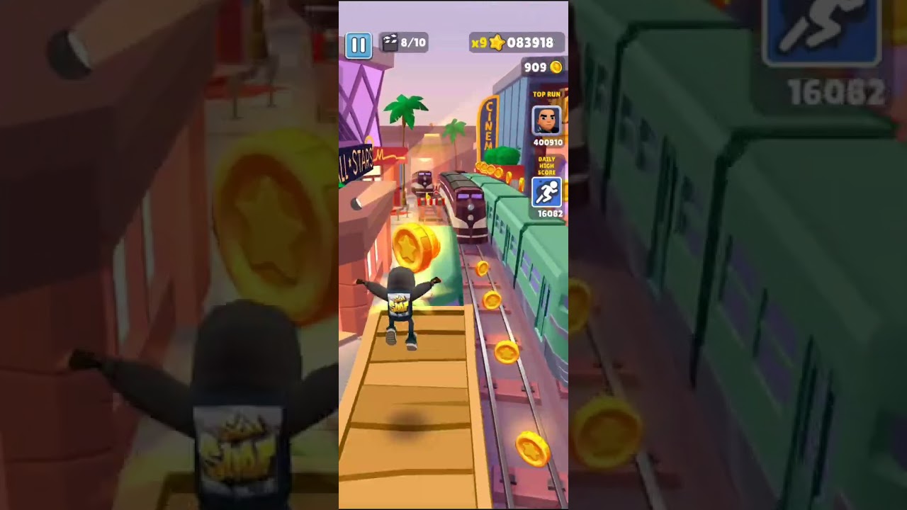 Subway surf / finally breaks the all records 20000 + coin collect #viral #trending#viralvideo#shorts