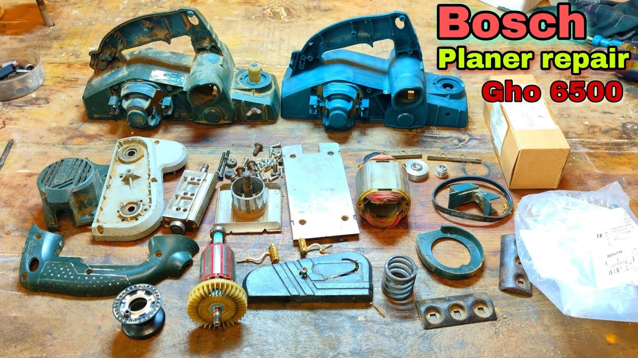 Bosch #planer machine GHO 6500 repair | repair electric planer machine gho6500, how to repair planer