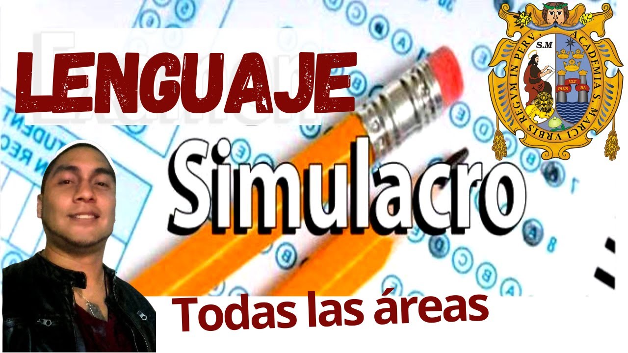 🔴 SIMULACRO SAN MARCOS 2024 Solucionario 🔢 Lenguaje Área A B C D E