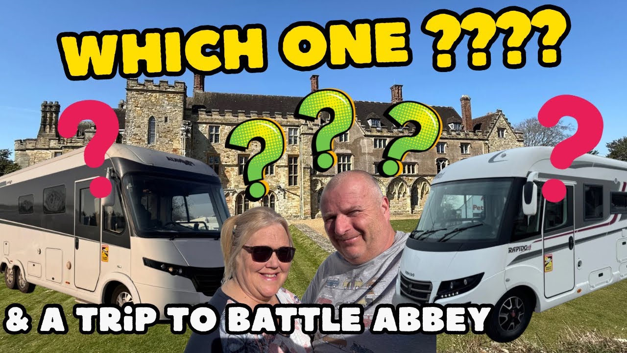 SEARCHING for our NEW HOME BEGINS and we visit a HISTORIC ABBEY MOTORHOME ADVENTURES