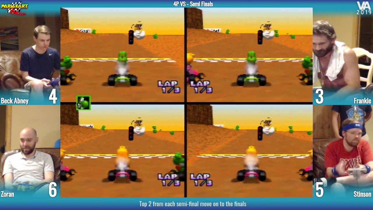 Mario Kart 64 Tournament - VA 2019 Semi-Finals