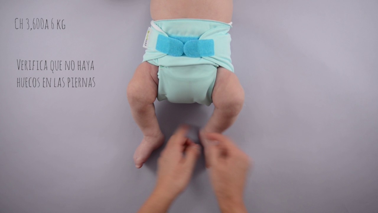 COMO AJUSTAR LA TALLA DE TU PAÑAL ECOPIPO