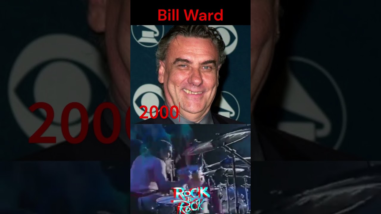 Билл Уорд тогда и сейчас #billward #blacksabbath #heavymetal