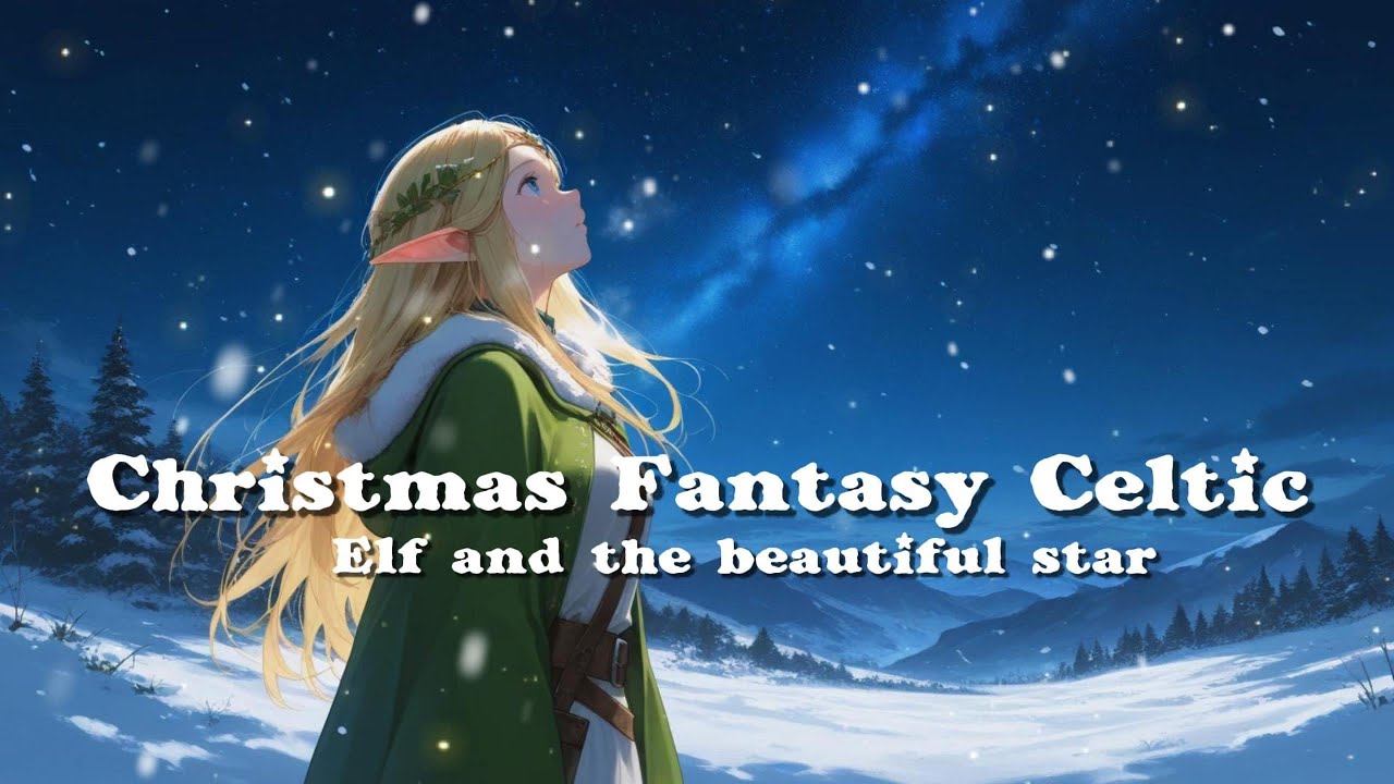 Elf and the beautiful star | Celtic Christmas  Fantasy Music — Winter Relaxing Ambience for Study