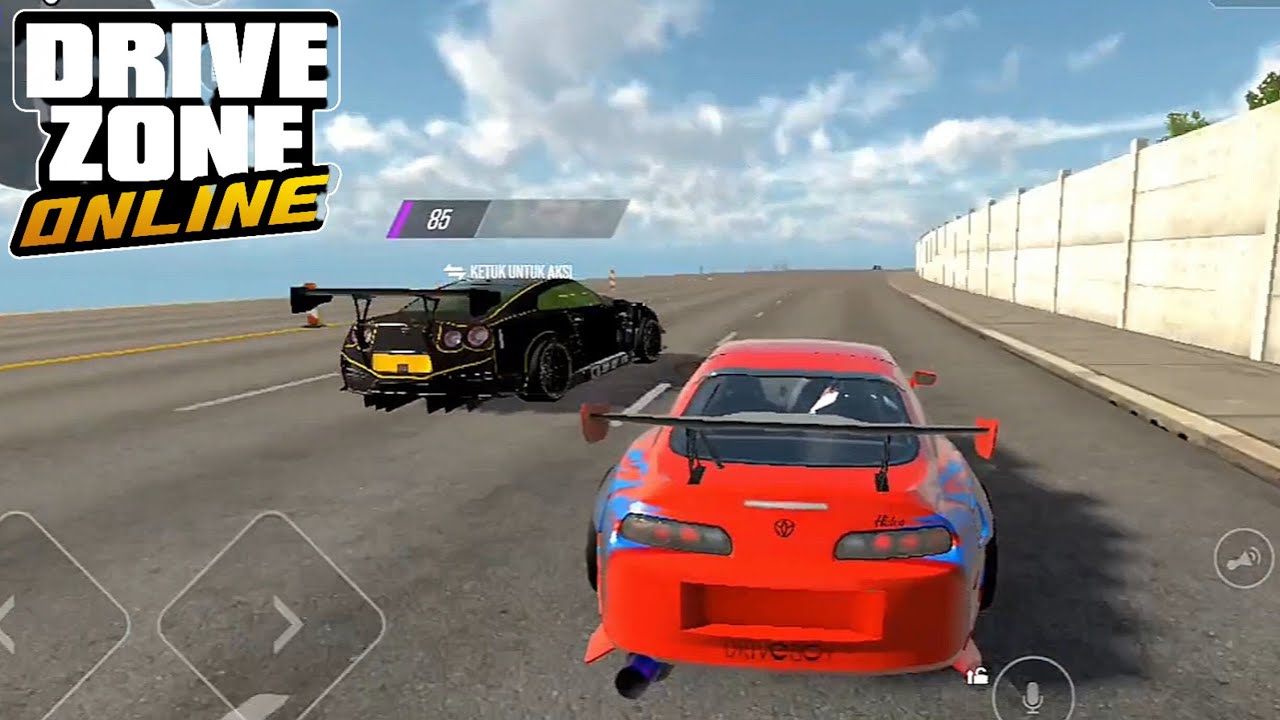 R35 VS SUPRA MK4 - DRIVE ZONE ONLINE - GAMEPLAY