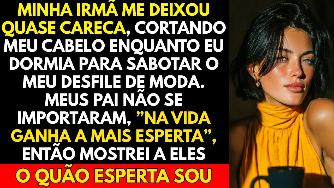 Minha Irmã Me Deixou Quase Careca, Cortando Meu Cabelo Enquanto Eu Dormia Para Sabotar o Meu Desfile