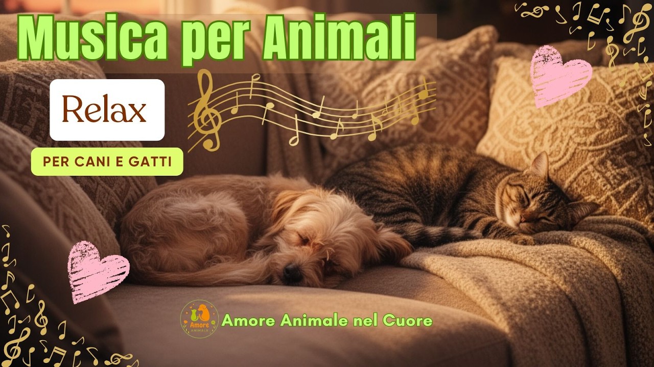 🐾 Musica Rilassante per Cani e Gatti &ndash; Pet Therapy per Calmare Ansia e Stress (30 Minuti)