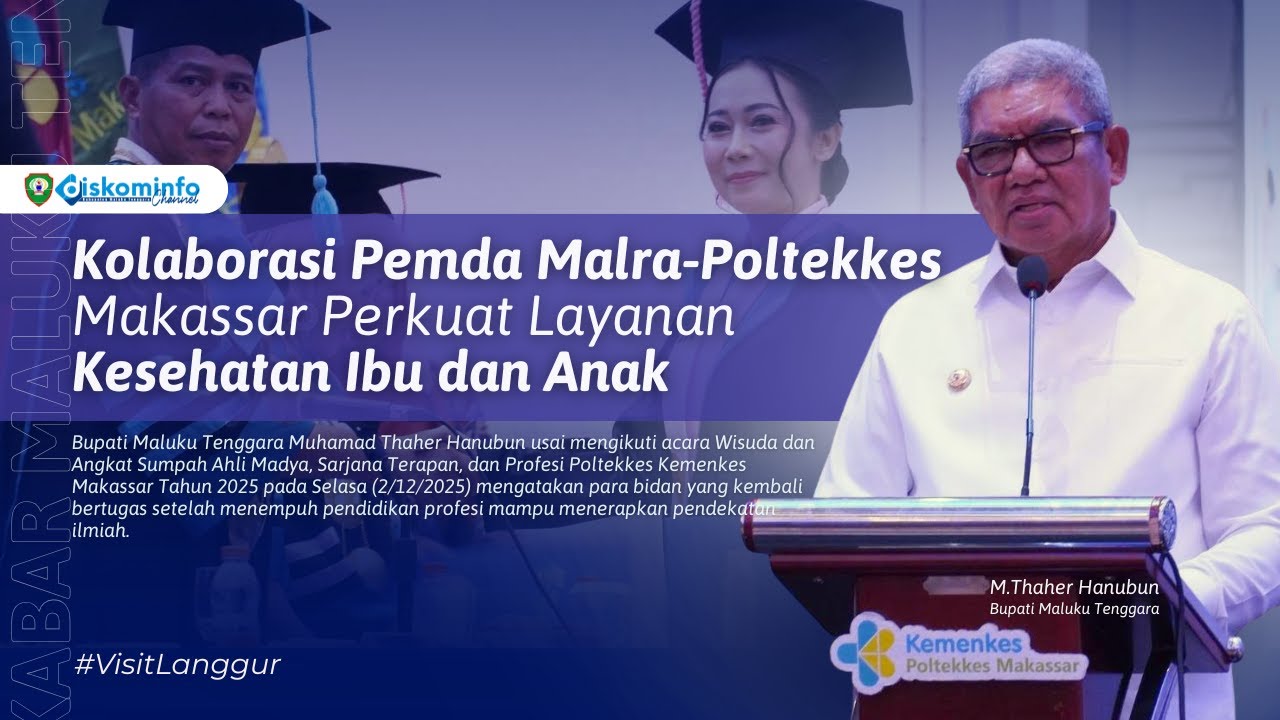 Kolaborasi Pemda Malra Poltekkes Makassar Perkuat Layanan Kesehatan Ibu dan Anak