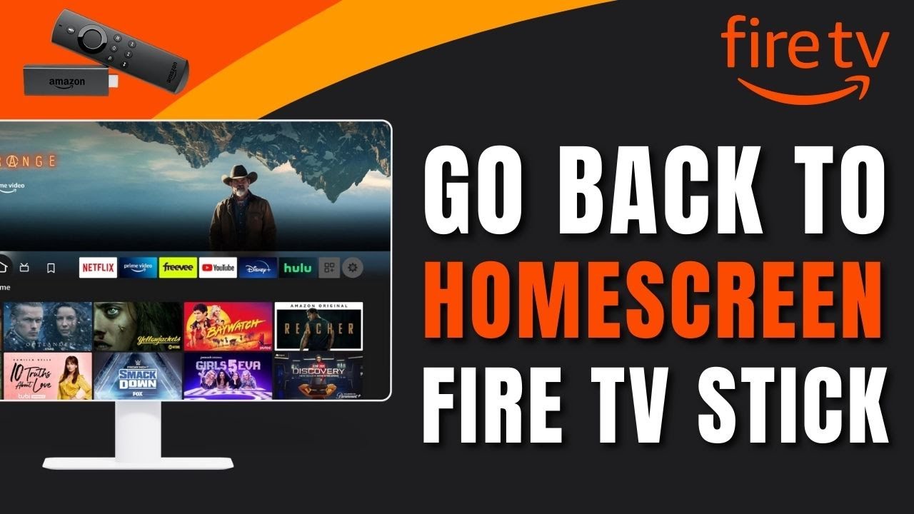 How to Go Back to Homescreen on Fire TV !