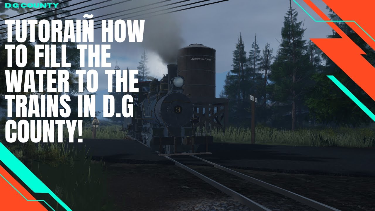 How to fill your train with water D.G county (tutorial)