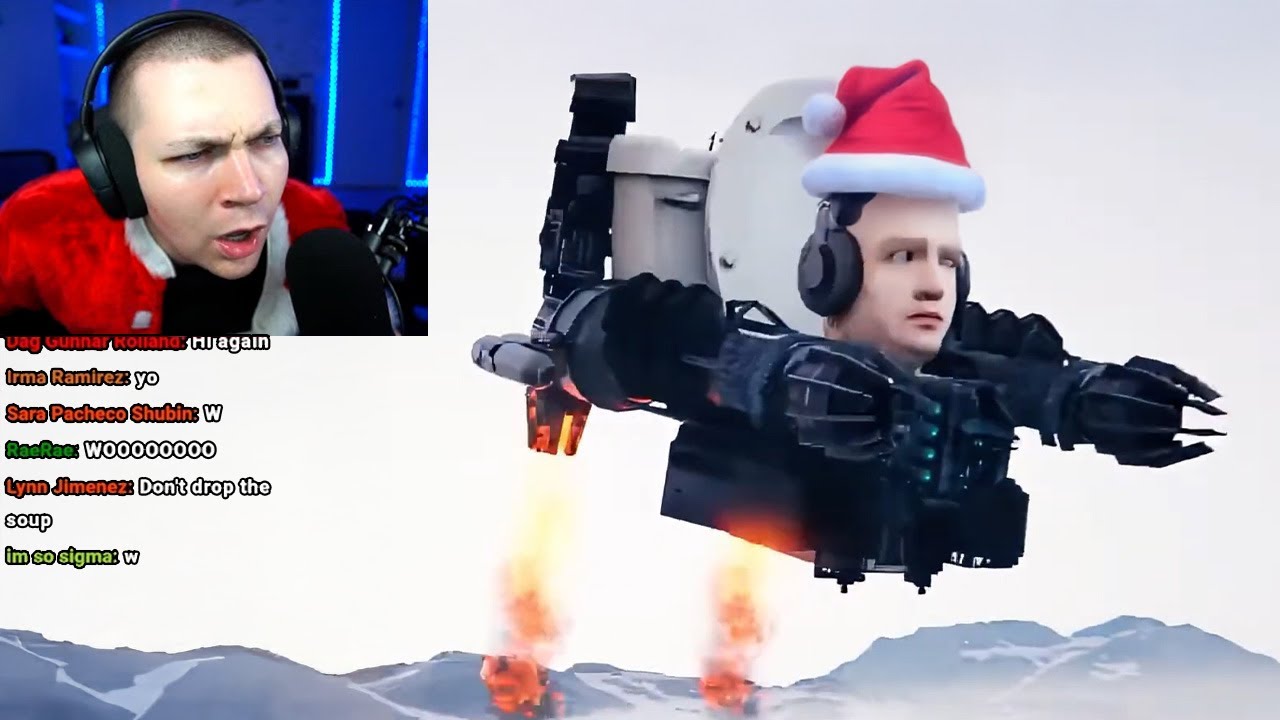 Я в рождественском выпуске Skibidi.. 💀