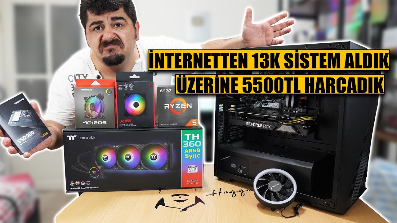 İnternetten hazır sistem alırsak ne olur? 3060ti 3500x PC toplama saçmalığı!