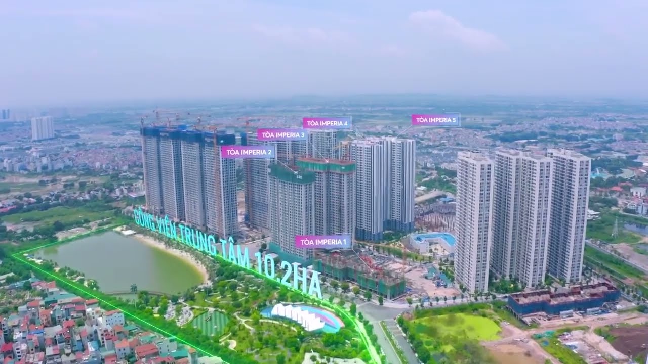 Tiến độ thi c&ocirc;ng dự &aacute;n Imperia Smart City th&aacute;ng 7/2022