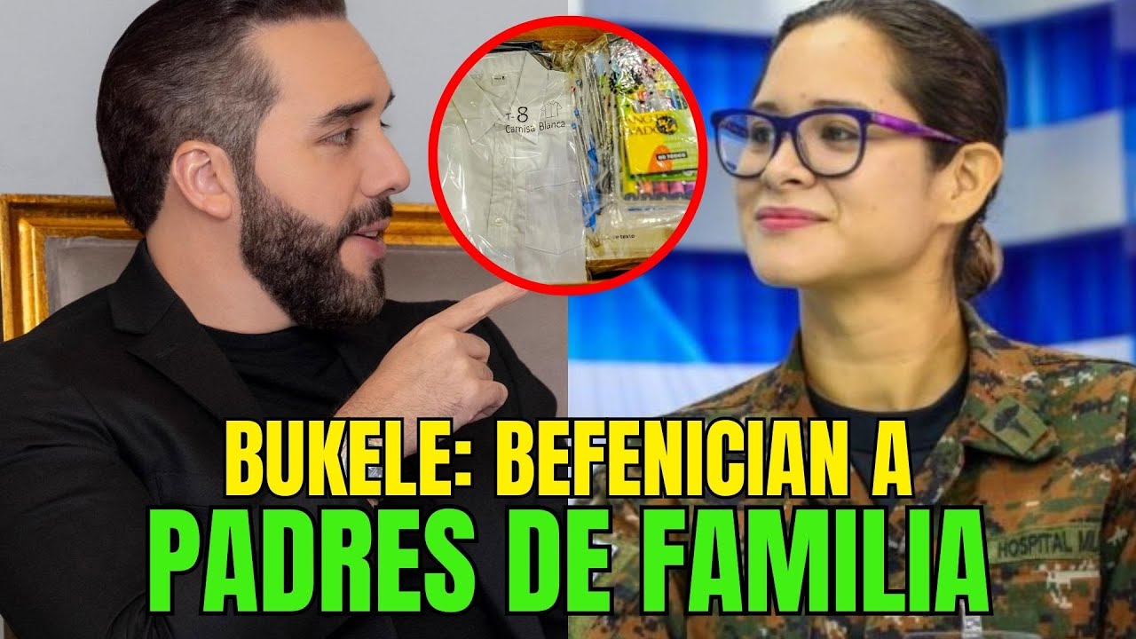 BUKELE Y LA KARLA TRIGUEROS, AYUDAN A PADRES DE FAMILIA EN ESCUELA DE SONSONATE, LA PESCA EN APUROS