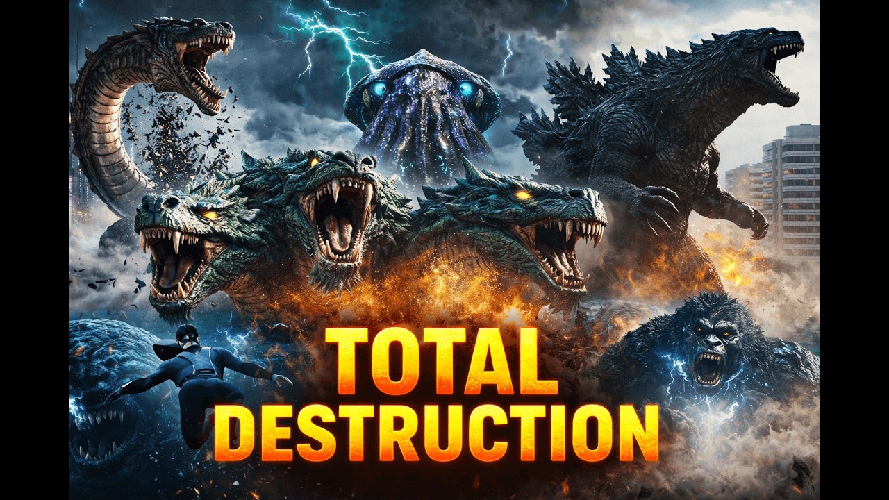 When MONSTERS Take Over Earth 🌍💥 (The Most Insane VFX You’ll Ever See)