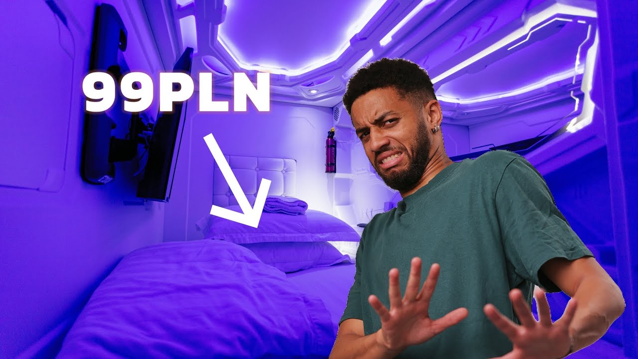 CHEAPEST CAPSULE HOTEL IN POLAND ! 🇵🇱 (+ dinner with Dharni, Seungbin, Maja...)