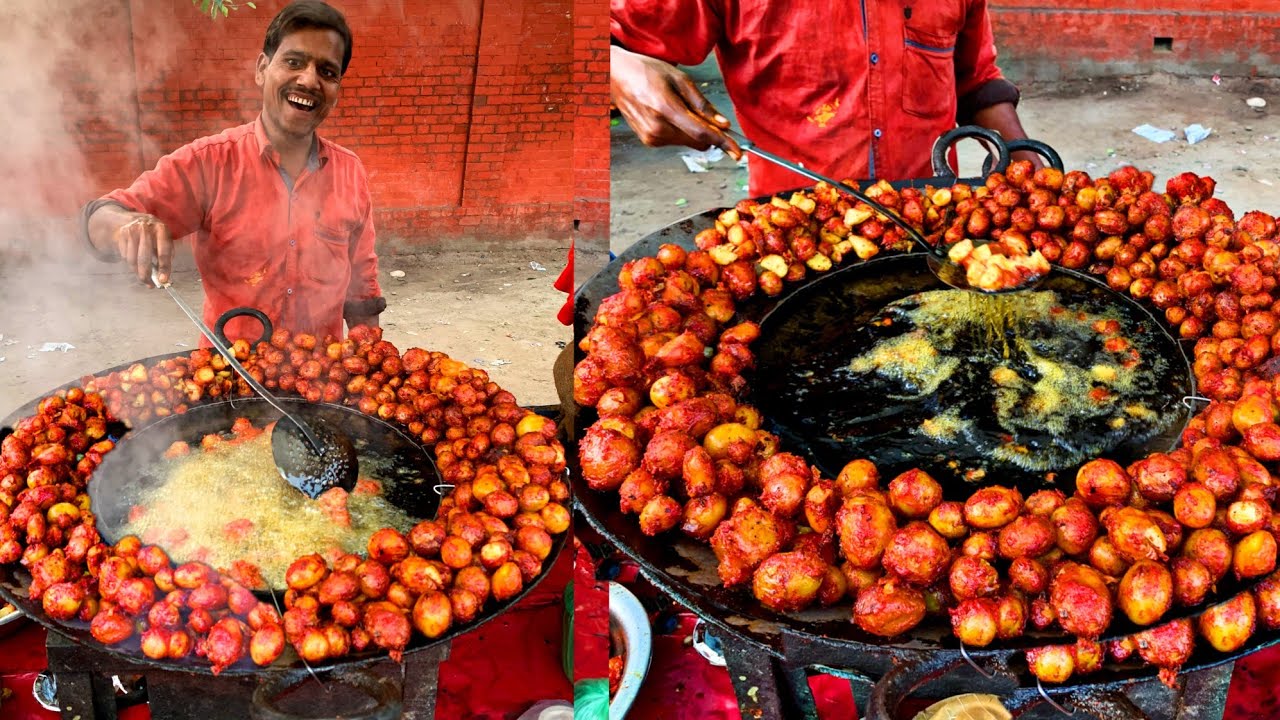 ऐसा AMAZING STREET FOOD कभी नही देखा होगा 😱😱 AGRA FOOD | Street food