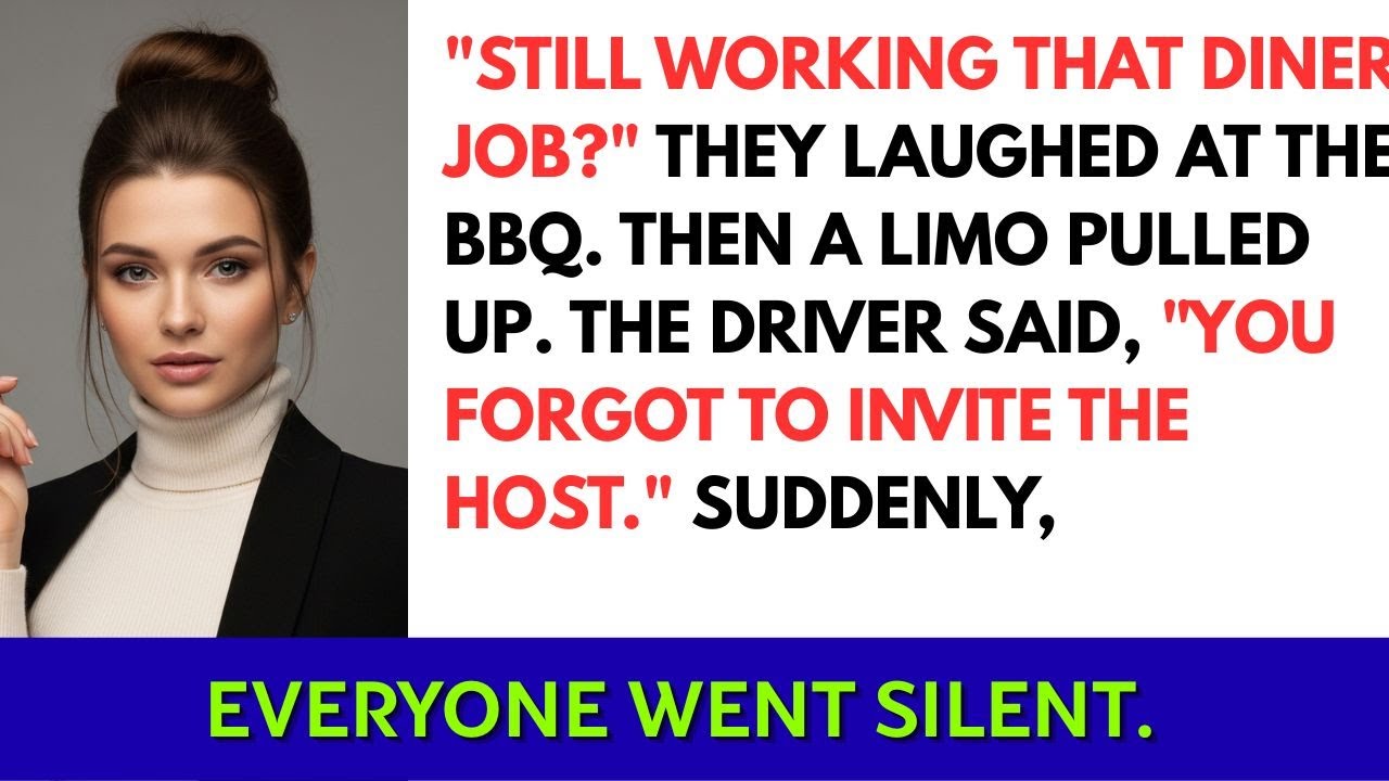 My Family Laughed at Me at The Family BBQ, But They Went Silent When the Limousine Door Opened