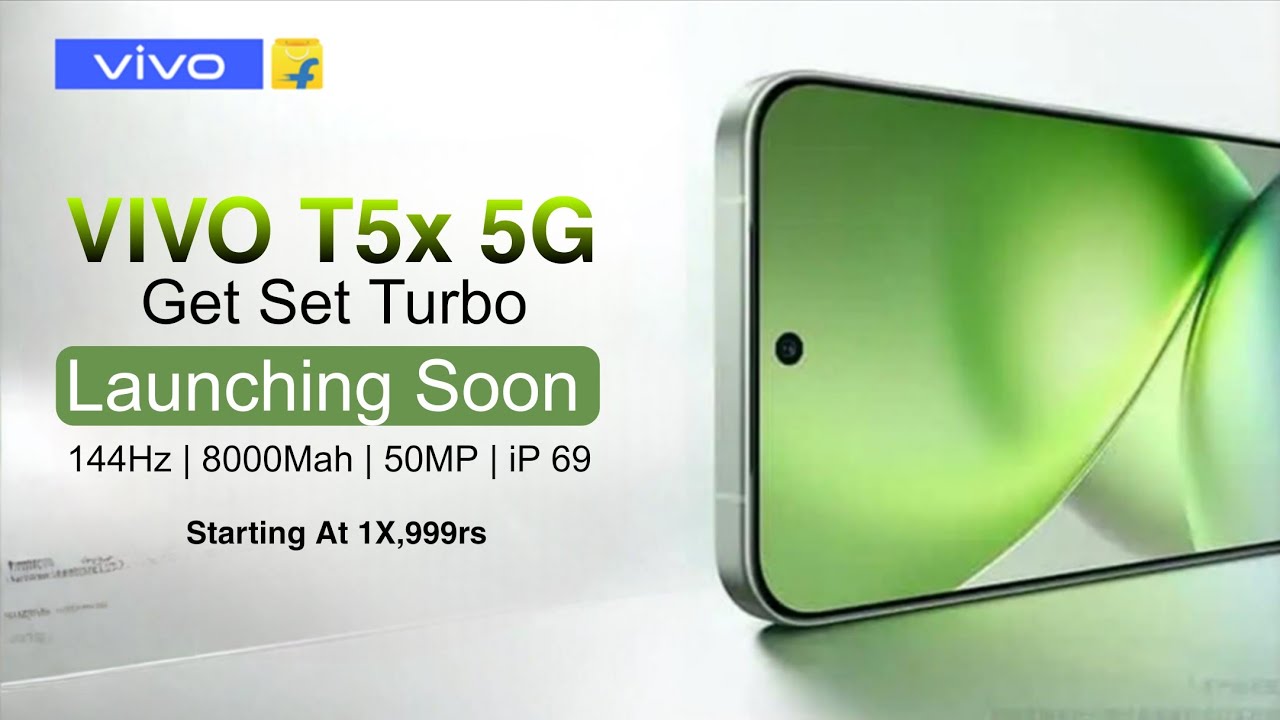 Полные характеристики и дата выхода Vivo T5X 5G в Индии | Цена Vivo T5X 5G в Индии