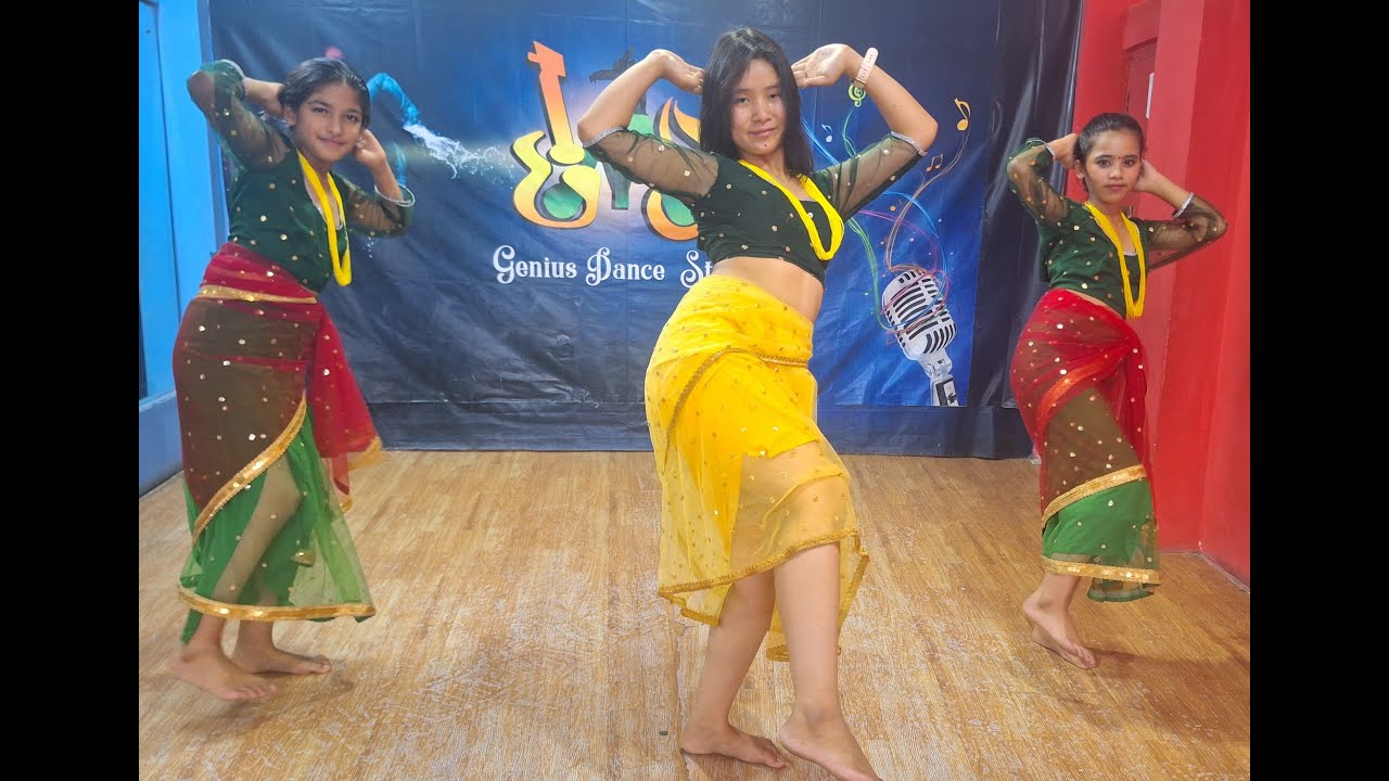 Super heet  teej song..Areli kadai le .Tutorial Video - part 1 (Choreography -  Tek  lama "Tshiring"