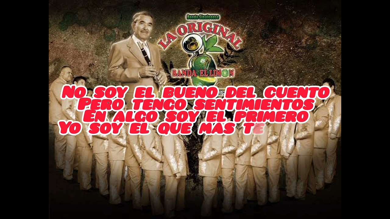 La Original Banda El Limón - El Primer Lugar (Karaoke)