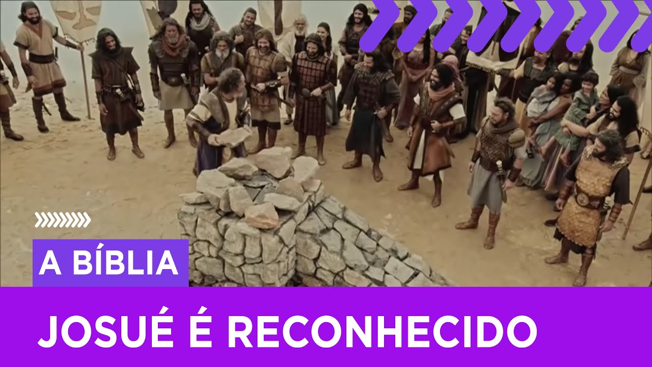Hebreus constroem altar com pedras do Rio Jordão e reconhecem liderança de Josué