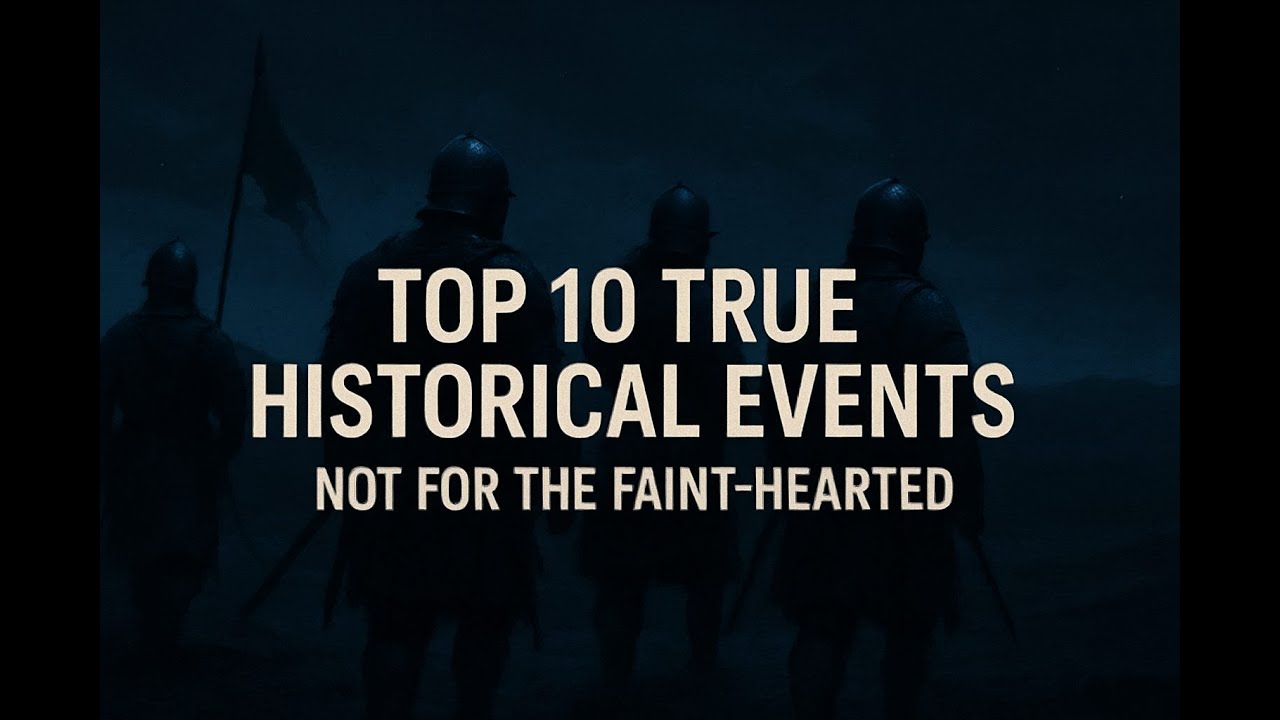 Top 10 TRUE Historical Events | Shocking Real Stories From History #history
