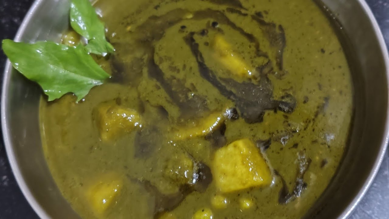 Masaledaar palak ki sabji#healthy bites by rashmi 