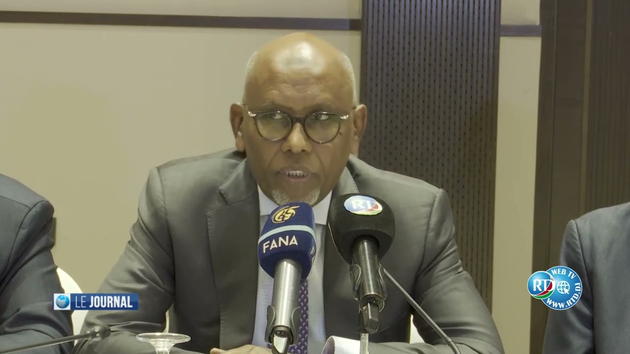 Extrait du Ministre des Finances, Ilyas Moussa Dawaleh