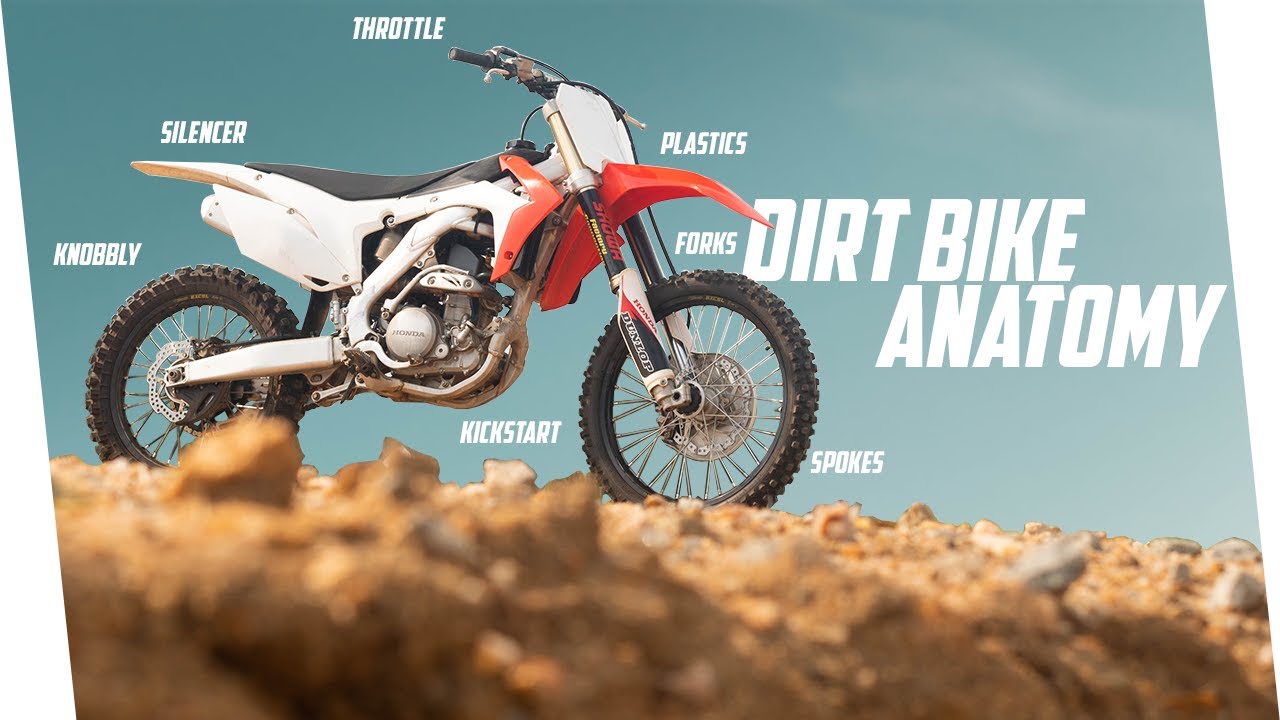 Dirt Bike Anatomy- 60 Motocross Bike Part Names