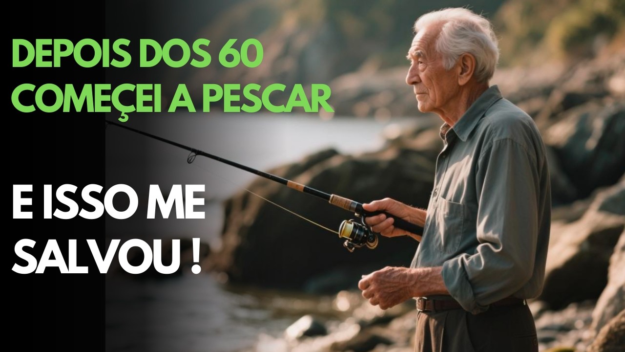 “Depois dos 60, Comecei a Pescar… e Isso Salvou Minha Mente e Meu Corpo”