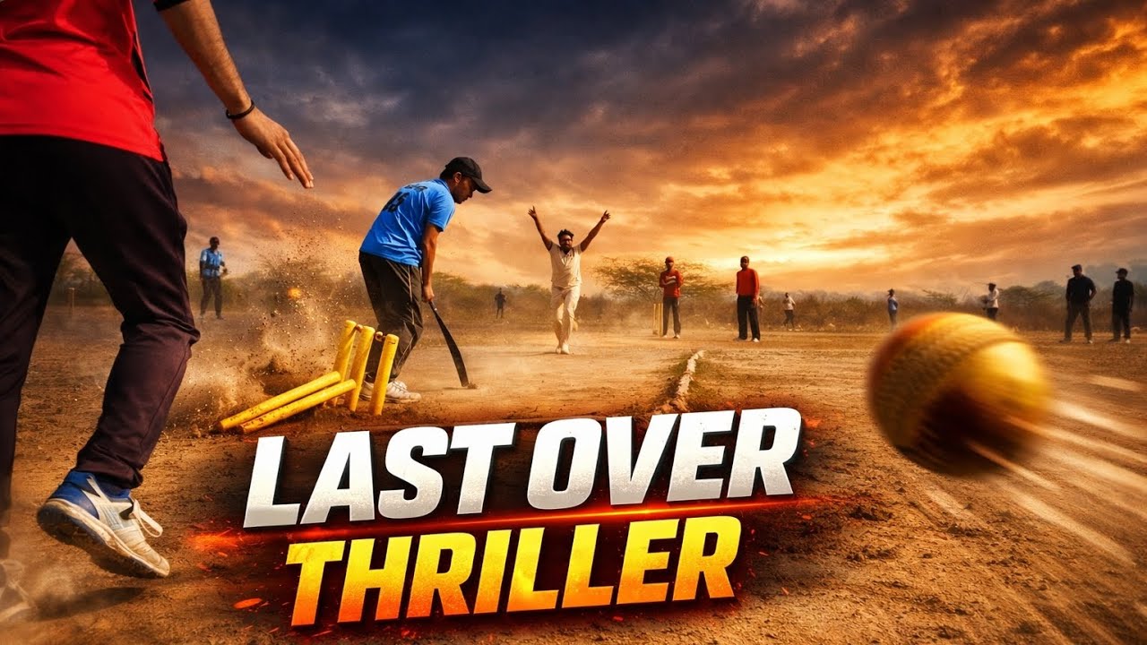 !Saanse Rokne Wala Last Over Thriller 😱 | Aakhri Ball Pe Jeet | Tn Tigers Vlogs